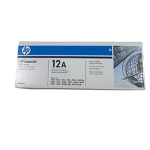 HP LaserJet 12A Q2612A Black Ink Toner Print Cartridge Genuine New In Box - $469.60 MXN