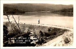 Arkansas Mountainburg Lake Fort Smith Ozark Mountains RPPC Real Photo Postcard - £7.56 GBP