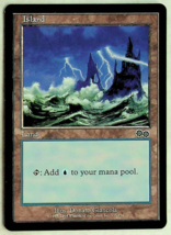 Island #335 - Urza&#39;s Saga - 1998 - Magic the Gathering - $1.89