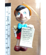 DISNEY Christmas Ornament Pinocchio Disney CHRISTMAS MAGIC NEW in BOX - £25.96 GBP