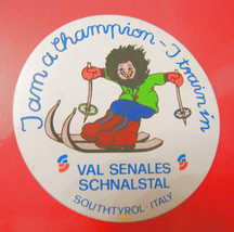 Vintage Val Senales Schnalstal Southtyrol Italy South Tyrole Sticker Sticker ... - £10.26 GBP