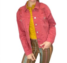 Risen denim jacket for women - size 2X - £38.69 GBP