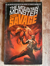 DOC SAVAGE #84 The Mountain Monster 1976 Kenneth Robeson Bantam Great Cover Art - £3.09 GBP