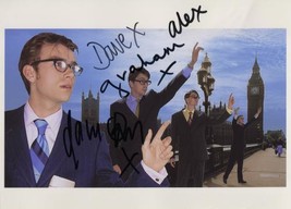 Blur (Band) FULLY SIGNED Photo + COA Lifetime Gte Damon Albarn Graham Coxon - $149.99