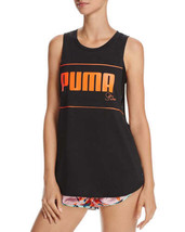 PUMA Womens Activewear Sophia Webster Logo Tank Top Size Small Color Black - £34.80 GBP