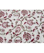 Traditional Jaipur, Printed Cottons Fabric by The Yard, Indian Print Fab... - £15.72 GBP+