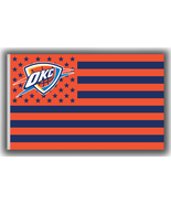 Oklahoma City Thunder Basketball Team Souvenir Flag 3x5ft 90x150cm Best ... - $308.69 MXN