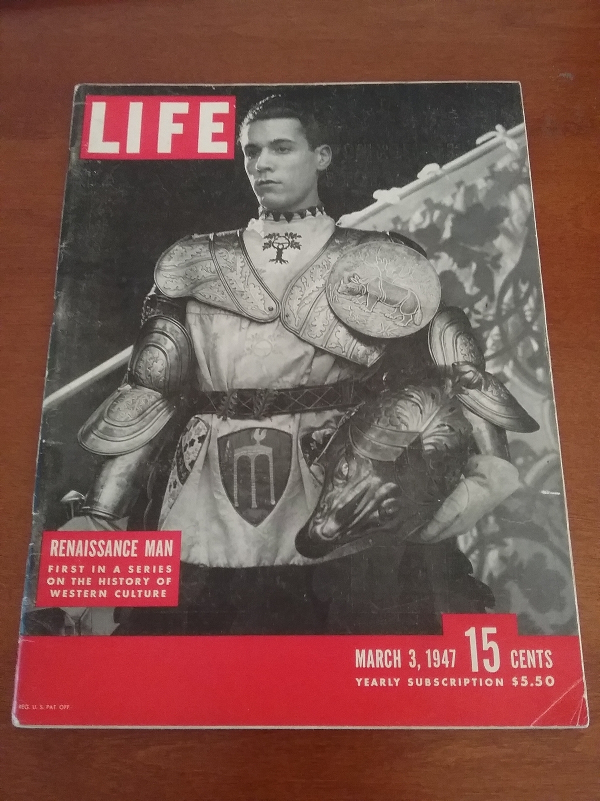 Vintage Life Magazine 1947 March 3 Renaissance Man spring suits water polo - $18.95