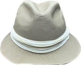 Vintage Stetson Mens Size Fedora Hat Made in USA Tan Large - £58.84 GBP