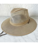 Henschel Aussie Packable Breezer Safari Sun Hat Khaki Tan Men&#39;s Size Medium - $59.70 CAD
