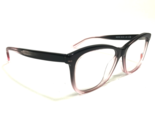 Maui Jim Eyeglasses Frames MJO2122-02P Black Clear Pink Fade Cat Eye 53-... - $41.76