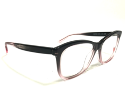 Maui Jim Eyeglasses Frames MJO2122-02P Black Clear Pink Fade Cat Eye 53-16-135 - £32.74 GBP