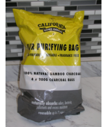 CALIFORNIA HOME GOODS 4 X 200 GRAMS BAMBOO CHARCOAL AIR PURIFYING BAGS. ... - $19.38 CAD