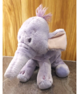 Disney Store Winnie the Pooh Plush LUMPY 15” Purple Heffalump Laying - $33.55 CAD
