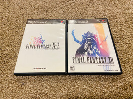 FINAL FANTASY X-2 And FINAL FANTASY XII PS2 Playstation 2 Japan Versions - $4.46