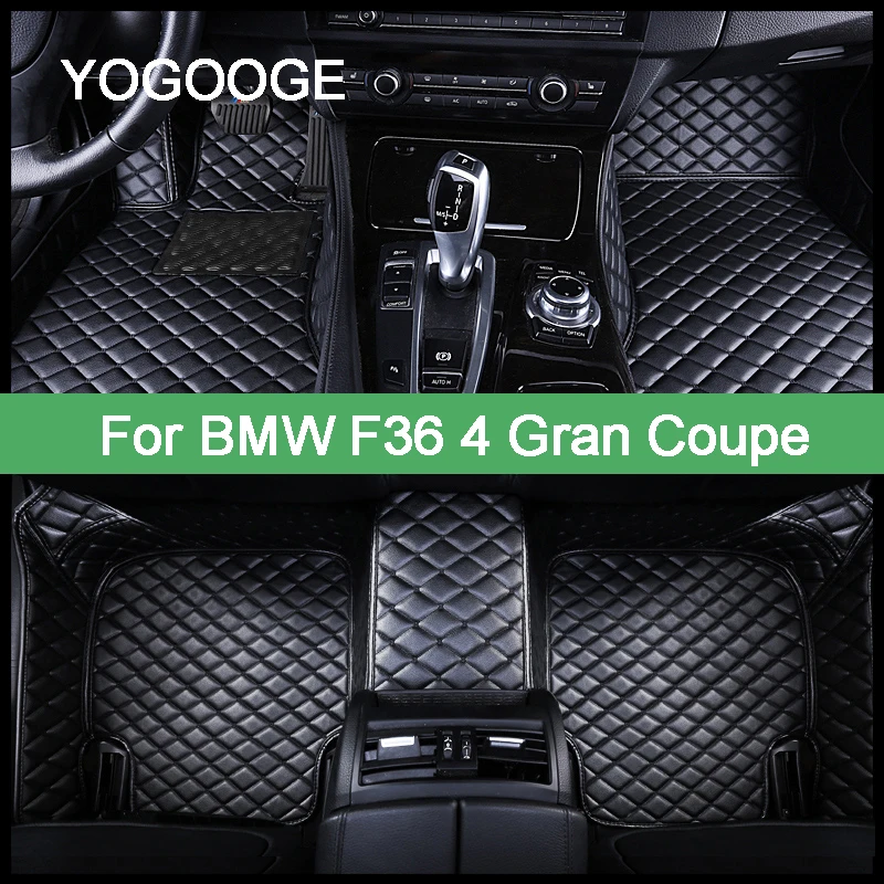 YOGOOGE Custom Car Floor Mats For BMW F36 4 Gran Coupe 430 2014-2021 Yea... - $77.98