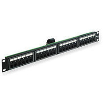 8P2C Telco Patch Panel, Rack Mount, 24 Port, 19 Inch, High-Density Fiber Optic - $136.99