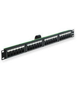 8P2C Telco Patch Panel, Rack Mount, 24 Port, 19 Inch, High-Density Fiber... - $2,543.11 MXN