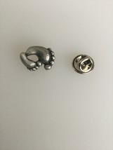 Parent And Baby Feet Pewter Lapel Pin Badge Handmade In UK - $7.50