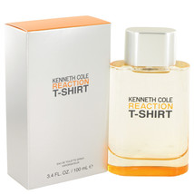 Kenneth Cole Reaction T-Shirt Cologne 3.4 Oz Eau De Toilette Spray - $90.85
