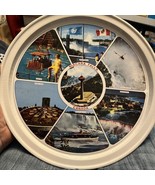 Vintage Niagara Falls Canada Tin Metal Tray Serving Platter 12-3/4 - £7.78 GBP
