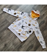 New AND1 Men&#39;s and Big Men&#39;s Fadeaway Pullover White Basketball Hoodie S... - $20.29 CAD