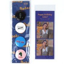 Solar Birthday Pin Button + Photocard Set Mamamoo Goods 2020 - $50.00