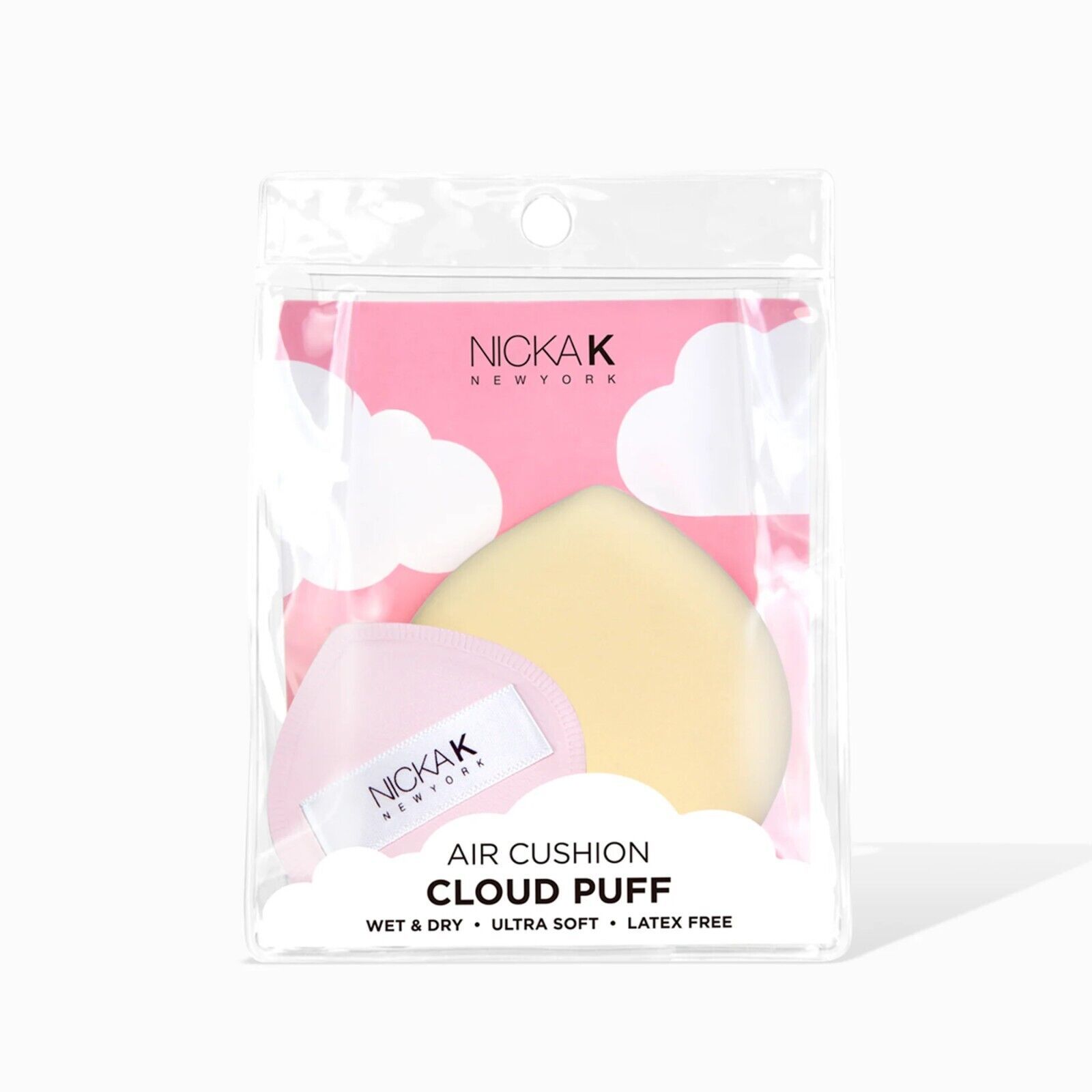 NICKA K AIR CUHION CLOUD PUFF WET &amp; DRY / ULTRA SOFT / LATEX FREE  #TSAC02 - $2.99