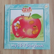 VTG Sesame Street Elmos Learning Adventure Book 44 HC My S &amp; T Storybook... - $6.93