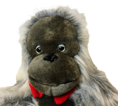 Silverback Gorilla Plush Orangutan Animal Ape A &amp; B Novelty Vintage 14&quot; RARE - £40.05 GBP