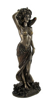 Bronzed Oshun Goddess of Love, Marriage, and Maternity Statue - $59.39