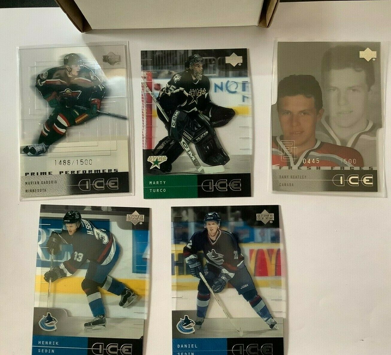 2000-01 Upper Deck ICE Hockey Cards Near Set 120 of 123 Cards - £135.89 GBP