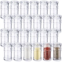 24 Pcs Plastic Salt And Pepper Shakers Bulk Spices Shakers With Perforated Lid S - $40.99