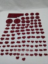 Lot Of (106) Red Acrylic Malifaux The Guild Tokens - £34.73 GBP