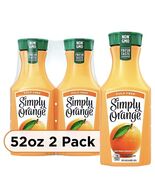 Simply Orange Pulp-Free Orange Juice, 52Oz (Pack Of 2) - $31.99