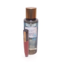 Victoria&#39;s Secret Jasmine Rainfall Mist w L&#39;oreal Adored Lip Stain 2 Pc Set - £15.55 GBP