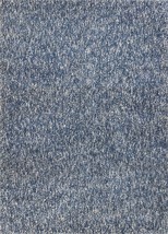 8' X 10' Polyester Indigo Or  Ivory  Heather Area Rug - $592.49