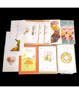 Thanksgiving Greeting Card Lot Of 31 Cards Mix Lot Some Duplicated w/ En... - £14.67 GBP