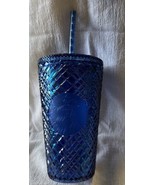 Starbucks Holiday 2022 Jeweled Azure Blue 16oz Grande Tumbler Cold Cup NEW - €13,11 EUR