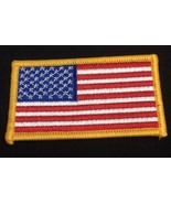 American Flag Patch USA Patch US United States Patch Embroidered IronOn ... - £1.43 GBP