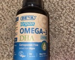 Deva Vegan Omega-3 Dha 90 Vegan Sgel 200 MG 7/31/24 - £15.98 GBP