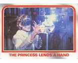 1980 Topps Star Wars #64 The Princess Lends A Hand Leia Carrie Fisher C - $0.89
