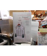 Christmas is Forever &quot;LED Glitter Christmas Chapel&quot; Light 11 1/4H&quot; Table... - $53.41