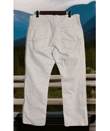 Vintage Express NYC Men Size 34x30 Stretch Straight White Jeans  - $19.80