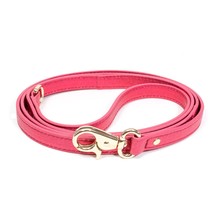 Leather Dog Leash Tino Red - £59.43 GBP