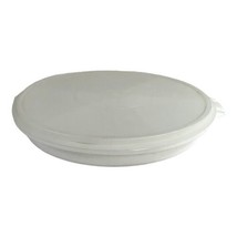 Tupperware large round sectioned divided container dish - 405-2 w lid 224-9 seal - £17.17 GBP