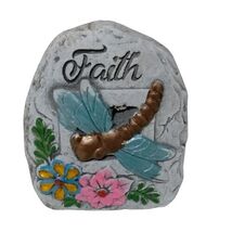 Inspirational Dragonfly Named Faith / Paperweight Home and Office Decor ... - $11.84