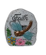 Inspirational Dragonfly Named Faith / Paperweight Home and Office Decor ... - $11.84
