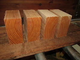 Sixteen (16) Honey Locust Bowl Blanks Lathe Turning Block Lumber 6 X 6 X 3&quot; - $99.95