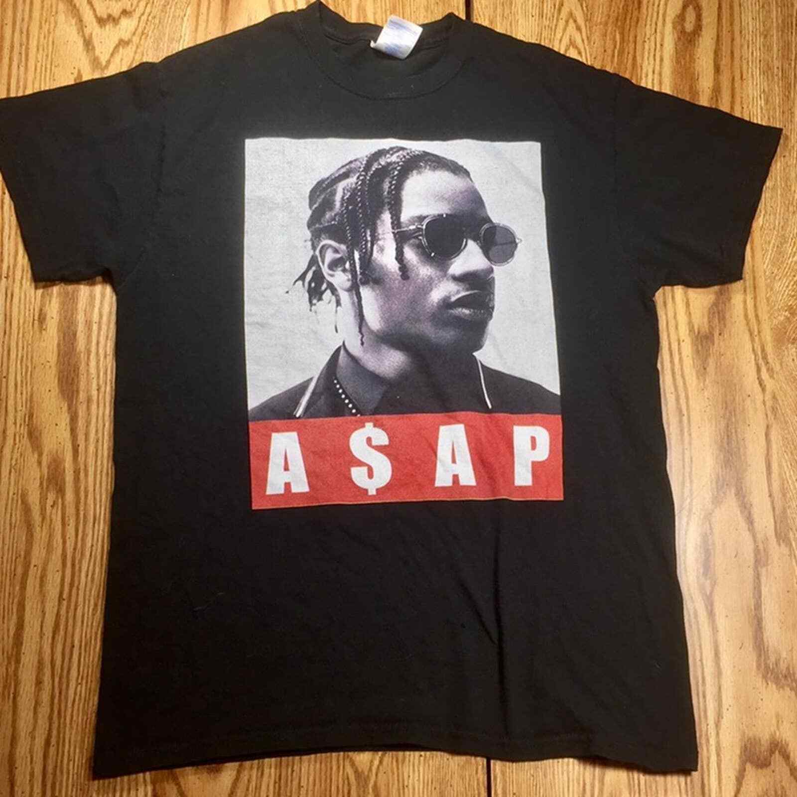 Primary image for Asap Rocky Rap Short Sleeve T Shirt Gildan Mens Size Medium
